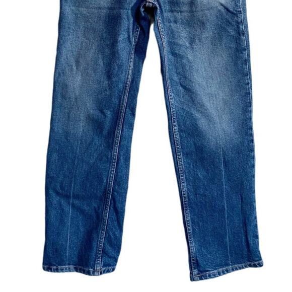 ZARA‎ jeans Mid Rise Straight leg Medium Blue Wash 2 X 26" - Picture 4 of 12